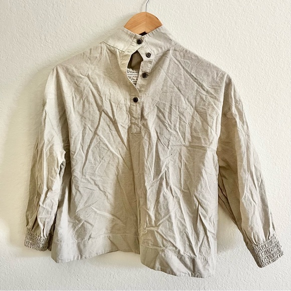 Everlane The Funnel-Neck Smock Top Sz S - Picture 6 of 8